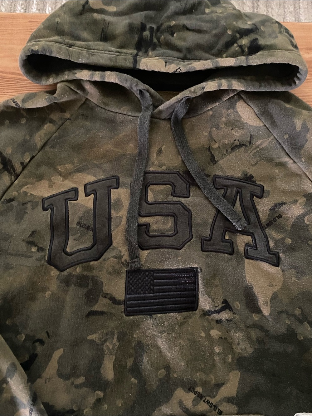 Project Rock Camo USA Hoodie
